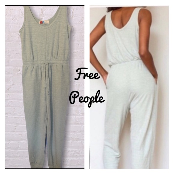 Free People Pants - NWOT Free People Bicoastal Jumpsuit w/o cardigan